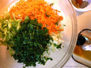 Slaw ingredients