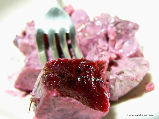 beet salad bite