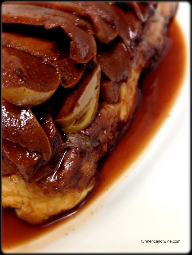 quince tarte tatin 1