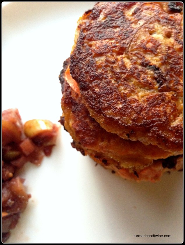 carrot potato latkas stack Wwoof CSA farm share