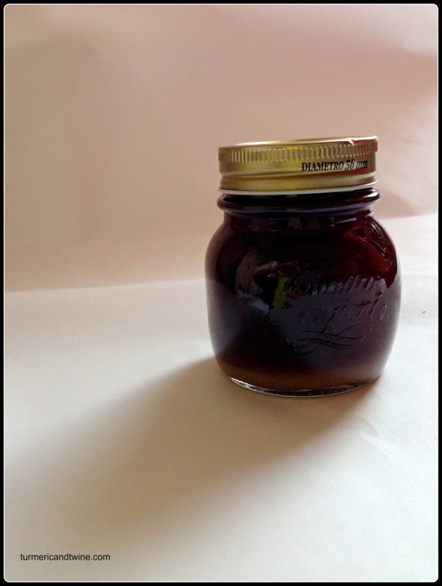 Homemade ginger syrup in jar.jpg