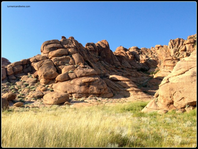 beautiful rock formations, Mongolia
