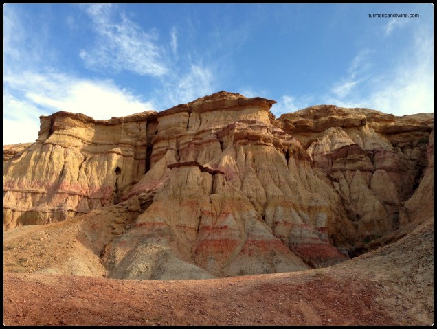 Stuppa cliffs, Mongolia